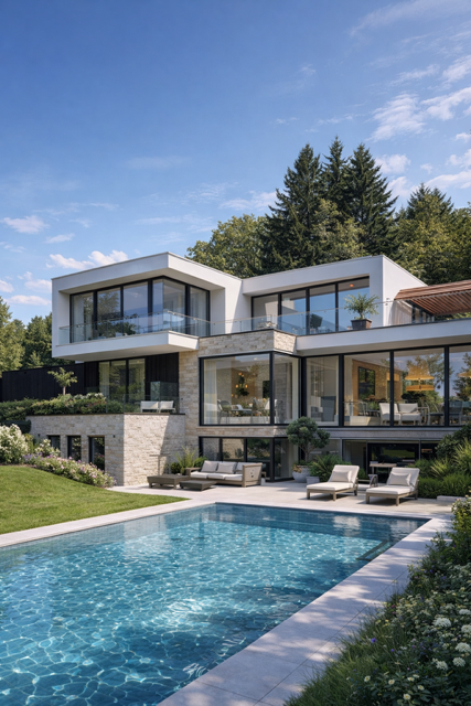 Moderne Villa mit Pool